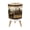 Color 5, variant on Cabin Trash Can with Lid Bear Elk Wooden Farmhousel Forest Wildlife 1.8 Gallon Dog Proof Trash Can Round Garbage Can Waste Bin Wastebasket for Bathroom Bedroom Living Room