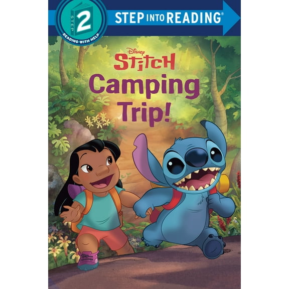 Step Into Reading Camping Trip! (Disney Stitch), (Hardcover)