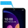 thumbnail image 3 of LG V60 ThinQ (5G) Screen Protector Premium Glass HD Clarity ShockProof Tempered Glass LCD Screen Protector Guard Clear 2.5D Curved Edge [Bubble-Free][Anti- Fingerprint] For LG V60 ThinQ (5G), 3 of 8