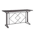 thumbnail image 2 of ACME Table Haute Comptoir de Cuisine Vangeline de Meubles Marron Récupéré, 2 of 4