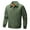 Olive Green, variant on Military Jackets Men's Casual Jacket Workwear Jacket Flight Suit Casual Light Fashion Long Sleeved Hooded Casual Jacket Black