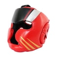 thumbnail image 3 of Casco de Boxeo Ajustable Con Protección Facial Completa para Muay Thai Kickboxing MMA Rojo S Strade Fareast Limited, 3 of 8