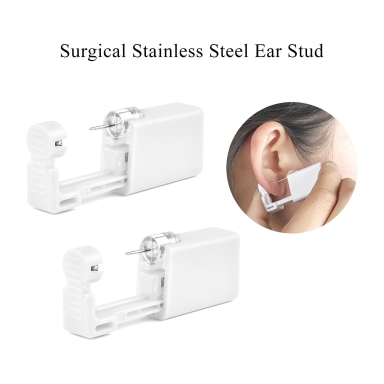 Briana Williams 3 Pièces Faux Piercing Nombril Clip - Anneaux Papillon Coeur Argent Or Avec CZ