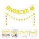 thumbnail image 5 of EeaseMX 2 banderines decorativos brillantes para fiesta de divorciados (dorados), 5 of 7
