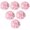 Pink, variant on Artificial Flowers Large Silk Hydrangea Heads with Stems 90 Petals Fake Flowers for Wedding Home Party Shop Baby Shower Decor Pack of 6 (White)