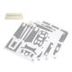 thumbnail image 1 of Pegatinas para drones MAVIC 2 PRO para DJI telemando , Plata Plata Magideal Pegatinas para drones MAVIC 2 PRO, 1 of 7