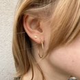thumbnail image 2 of Large Dainty Hoops, 2 of 3