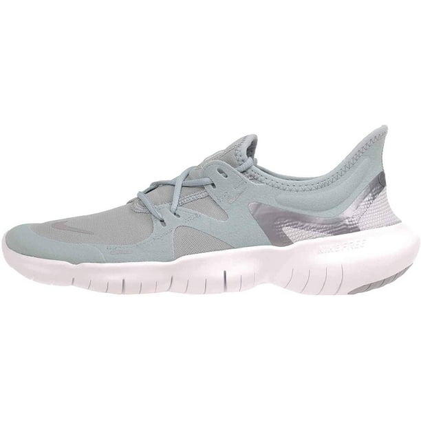 Nike Nike Free Rn 5 0 Women S Running Shoe Ocean Cube Mtlc Cool Grey Pure Platinum Size 8 5 Walmart Com Walmart Com