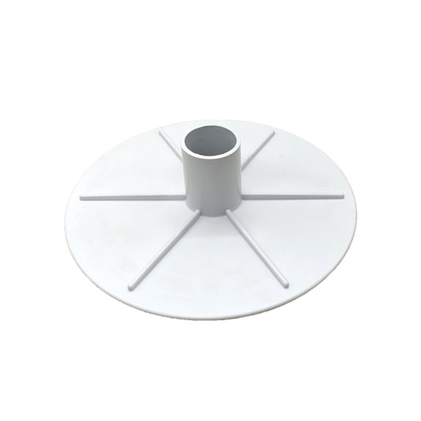 Greeniant Tapas de cubierta de skimmer, cubiertas de acuarios de patio blanco de 8 pulgadas, tapa de filtrado de drenaje con agujero, pieza de Deportes acuáticos Greeniant OD024608-00