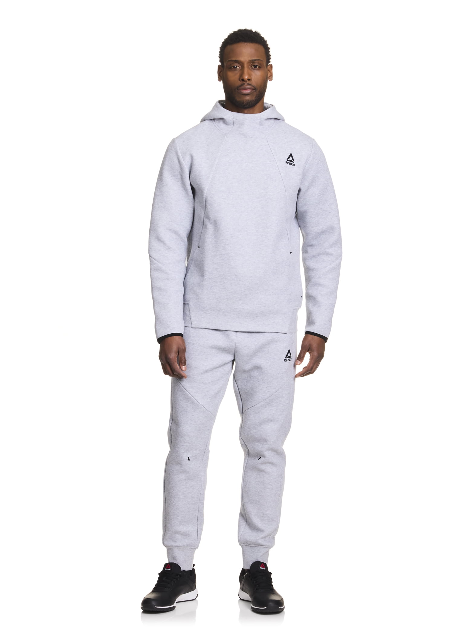 Reebok Men's and Big Men's Momentum Fleece Hoodie, Size XS-5XL