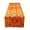 Orange, variant on CuiLiyq Pumpkin Pattern Table Runner, 36"x13" Plush Fabric Table Cover, Fall Decorative Runner for Dining Table, Sofa, Sideboard