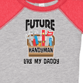 thumbnail image 4 of Inktastic Future Handyman Like Daddy Boys Baby Bodysuit, 4 of 5