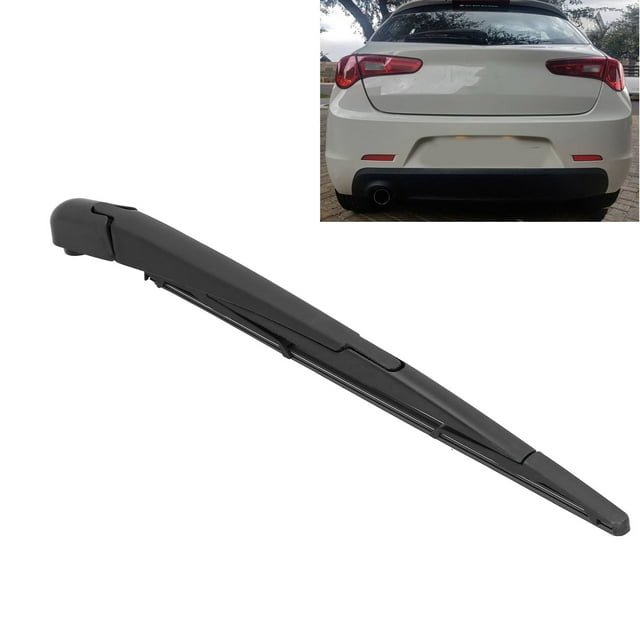 Brazo de Cuchilla de Limpiaparabrisas Trasero, Kit de Cuchilla de Limpiaparabrisas Trasero Silencioso y Duradero para Automóvil para Automóvil