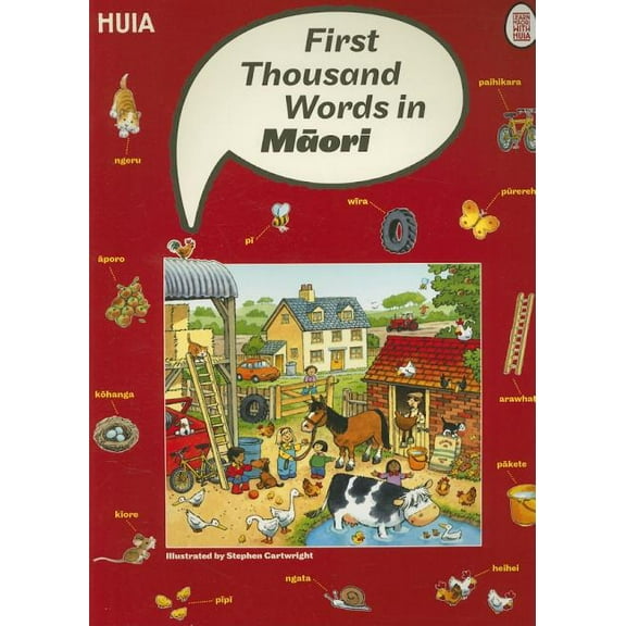 First Thousand Words in Maori (Paperback)