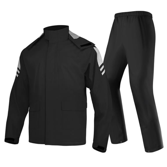 Foldable Oversized Motorcycle Rain Suit Set With Ample Storage Space for Winter Riding Jackets And Gloves Daily Commuting