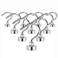 thumbnail image 1 of Magnetic Hooks, 22Lbs Heavy Duty Neodymium Magnets with Hooks for Refrigerator, 1 of 4