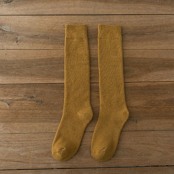 Tittly Knee High Socks Socks for Women Womens To Keep Warm Sock High The Knee Lightweight Cotton Socks Slouch Socks Cute Socks A One Size