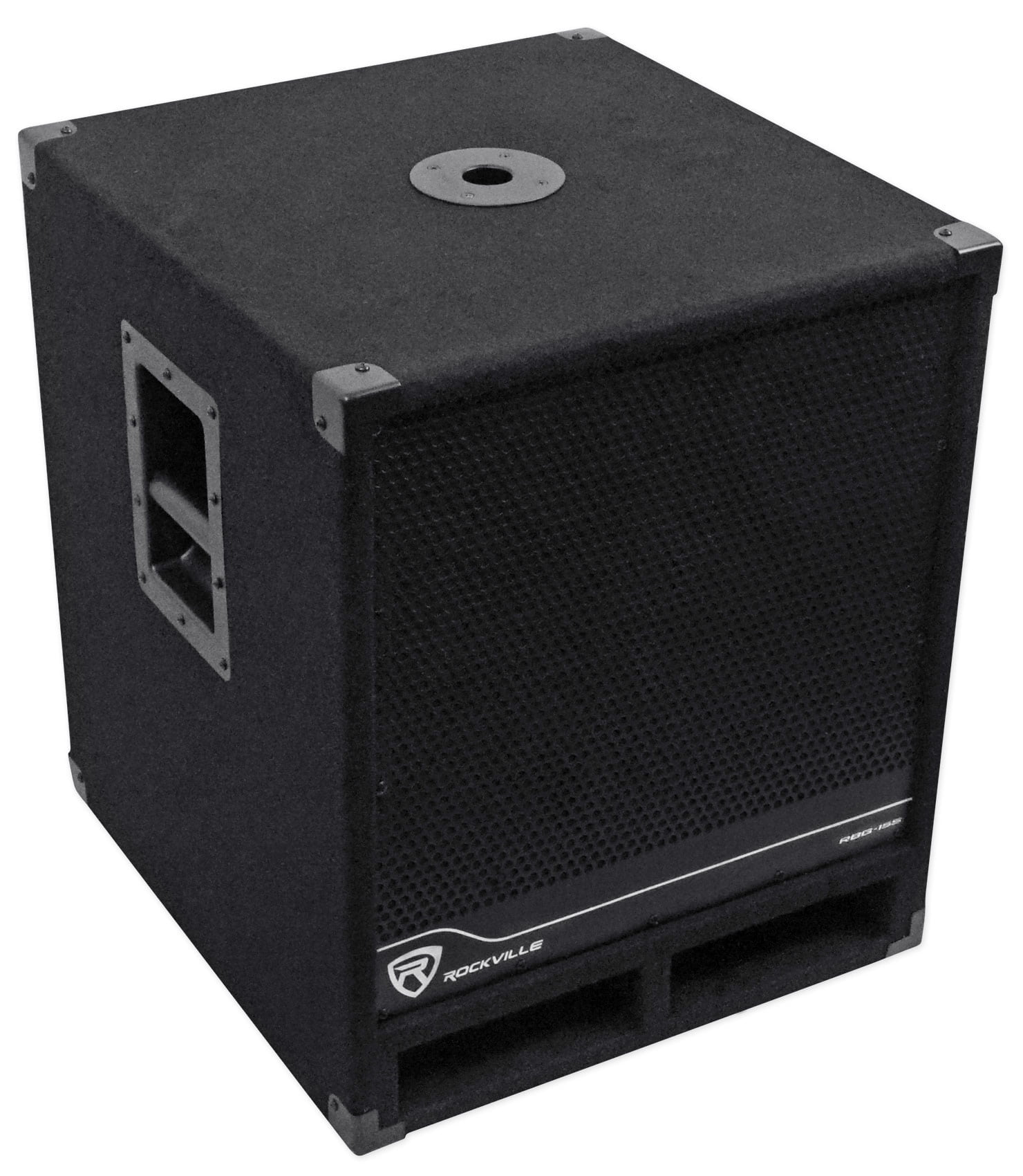 (2) Rockville RPG12 12" Active DJ PA Speakers+Dual Mount+15" Powered Subwoofer