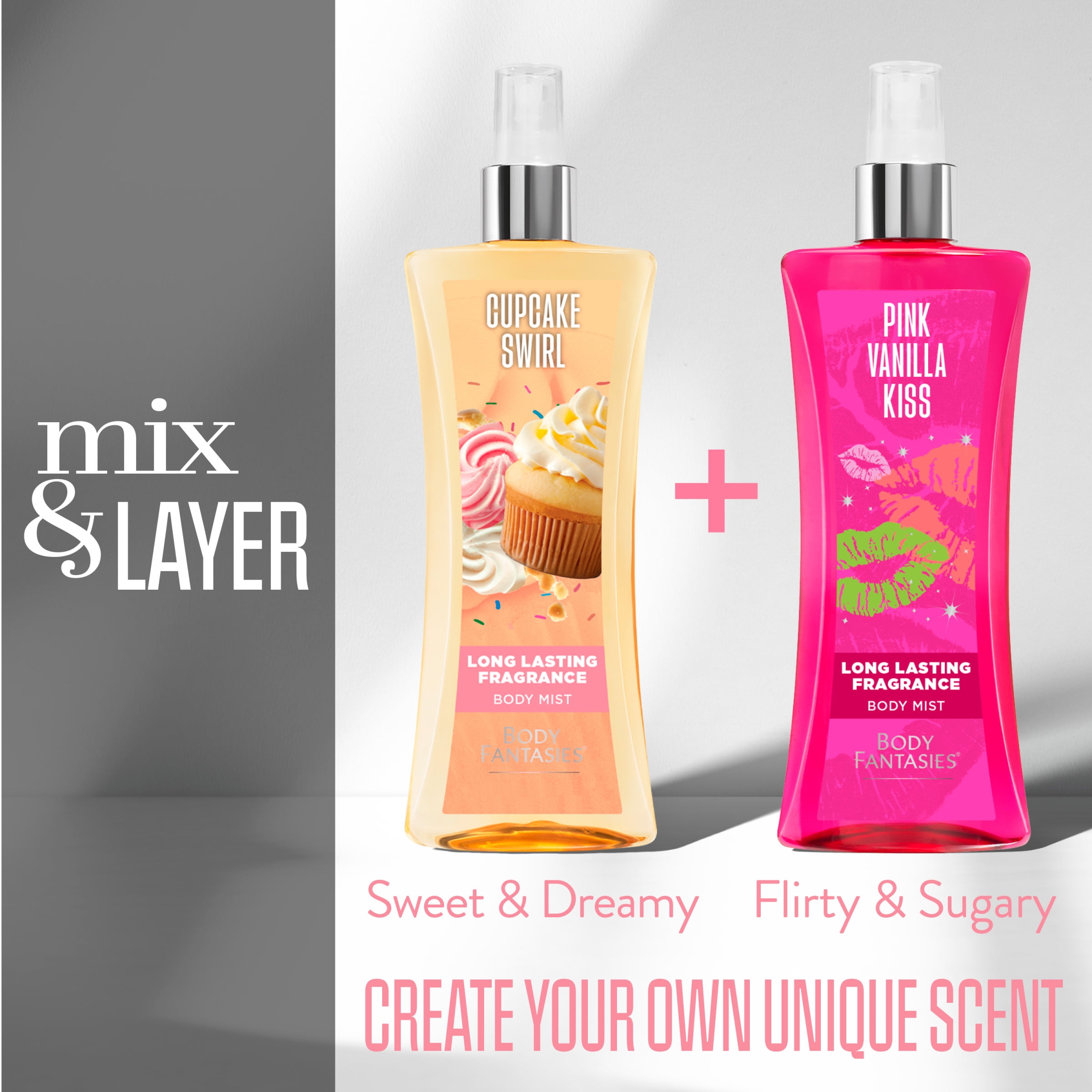 Türkiye Body Fantasies Cupcake Swirl Fragrance Body Spray, | Ubuy