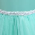 thumbnail image 6 of Flower Girls Princess Dress Pearl Wedding Birthday Fancy Costume Party Dress, 6 of 7