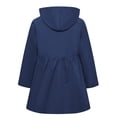 thumbnail image 2 of Gabardina Betusline Chaqueta cortavientos para niña 3-4T azul marino, 2 of 7