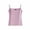 Purple, variant on Fewfanhot Women's Lace Trim Round Neck Sleeveless Cami, Soft Velvet-Touch Tank Top for Layering and Warmth