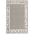 thumbnail image 1 of Unique Loom Outdoor Coastal Beach Area Rug 4' x 6' Rectangle Gray/Ivory, 1 of 1
