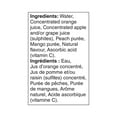 thumbnail image 4 of Great Value Orange Peach Mango 100% Juice & Purée Blend from Concentrate and Other Ingredients, 4 of 5
