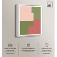 thumbnail image 2 of One Side Nursery Map Canvas Pastel Boho Abstracts by Art Remedy, White Frame, 36" x 45", 2 of 7