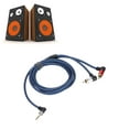 thumbnail image 5 of 3.5mm Audio Adapter,3.5mm Male To 2RCA Male Adapter Braid Nylon Stereo Audio Cable For Speakers Mixer,Car Electronics Accessories, 5 of 8