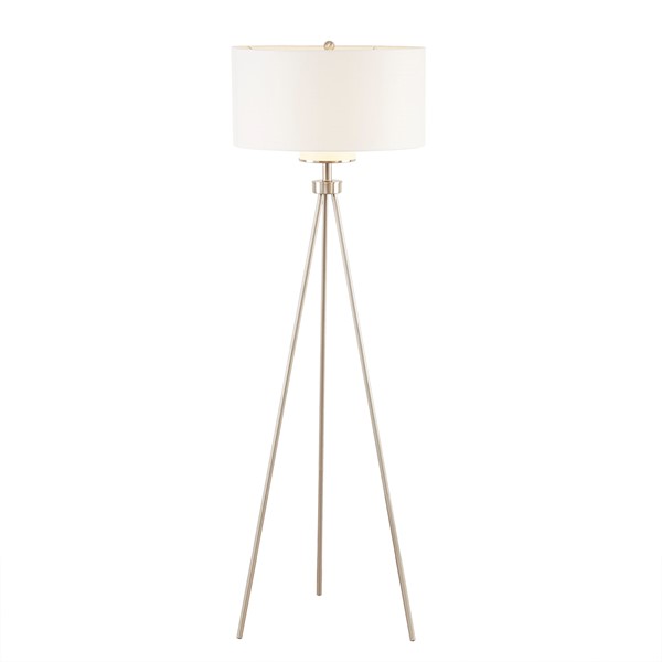 silver tripod floor lamp