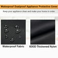 thumbnail image 5 of Protective Dust Cover for DE LONGHI Espresso Machine Model EC9255M Polyester, 5 of 7