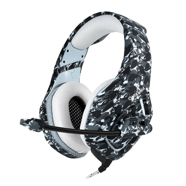 ONIKUMA K1B Micrófono con reducción de ruido Auriculares para juegos Consola de juegos de computadora Conector de 3,5 mm Auriculares con cable con micrófono Advancent EL5117-01B