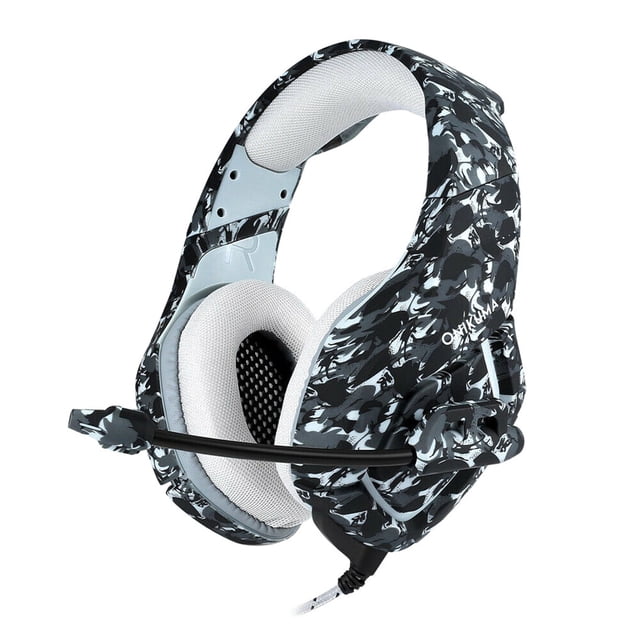 ONIKUMA K1B Micrófono con reducción de ruido Auriculares para juegos Consola de juegos de computadora Conector de 3,5 mm Auriculares con cable con micrófono Guardurnaity EL5117-01B