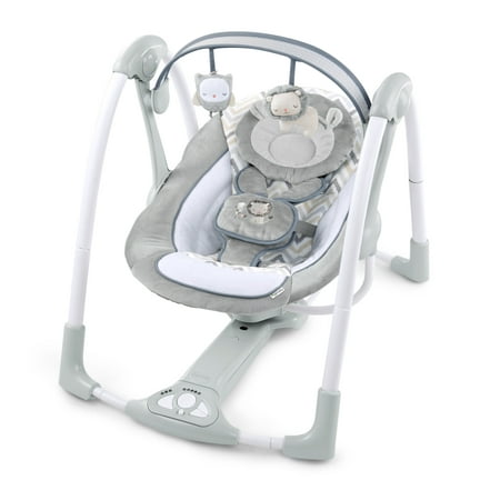 Ingenuity PowerAdapt Portable Compact Swing with AC Adapter -