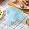 thumbnail image 5 of Rectangular Multi-Layer Sushi Pressing Mold Box, DIY Square Onigiri Rice Ball Maker Tool, BPA-Free Plastic, Blue Color, Easy to Use(Blue), 5 of 8