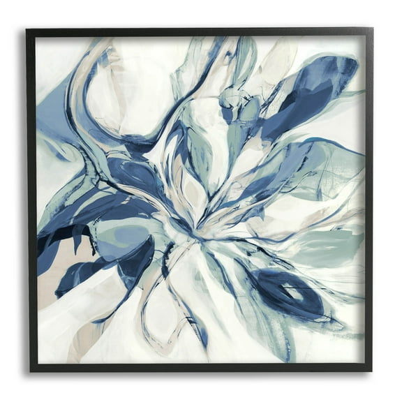 Stupell Industries Abstract Dreamlike Fluid Form Graphic Art Black Framed Art Print Wall Art, Design by Sarah Stockstill