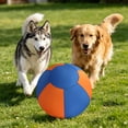 thumbnail image 1 of Dog Calming Ball Inflatable Play Ball Large Breed Dogs Interactive Push Chase Exercise Separation Anxiety Relief Boredom Reduction Training Yard Home Play for Active Dogs Backyard Yard Chase Game, 1 of 6