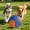 S, variant on Herding Ball for Dogs, Herding Toy with Protective Cover, Durable Giant Dog Ball for Australian Shepherd, Cattle Dog, Border Collie for Outdoor Play, Exercise Ball for Training and Agility