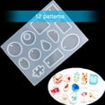 thumbnail image 4 of Fundición de resina Molde de silicona Jewelrys Making DIY Craft Mold herramientas FACEMILE Molde de silicona, 4 of 7
