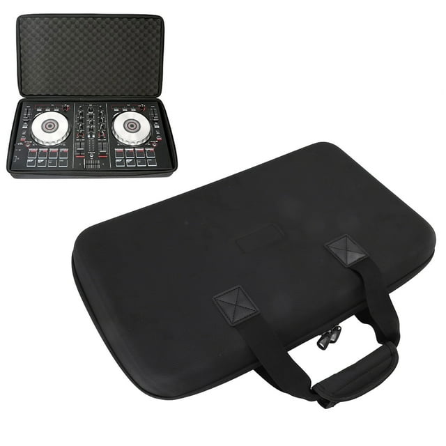 DJ Controller Bag, Padded DJ Controller Storage Bag for DJ Controller DDJ FLX4 DDJ 400 DDJ SB2 DDJ SB3 DDJ REV1 DDJ RB 2 Channel Controller, EVA Shock Absorbing with 2 Straps