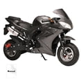 thumbnail image 2 of Seipola Mini Motorcycle,49cc 4-Stroke Pocket Rocket Motorcycle,Mini Motorcycle,Gas Pocket Motorbike with Front Rear Disc Brakes,Racing Max Speed 25MPH,Dual Headlights, 2 of 13