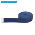 thumbnail image 5 of Uxcell 1.5" Denim Ribbon, 1 Roll 11 Yard Craft Strip, Dark Blue, 5 of 5