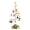 Color 19CM, variant on Prelit Mini Xmas Tree,Small Christmas Tree With Lights, Table Top Pre Lit Artificial Mini Christmas Tree, LED Glass Skinny Desktop Decor, Christmas Decorations For Kitchen Office(Pink 19CM)