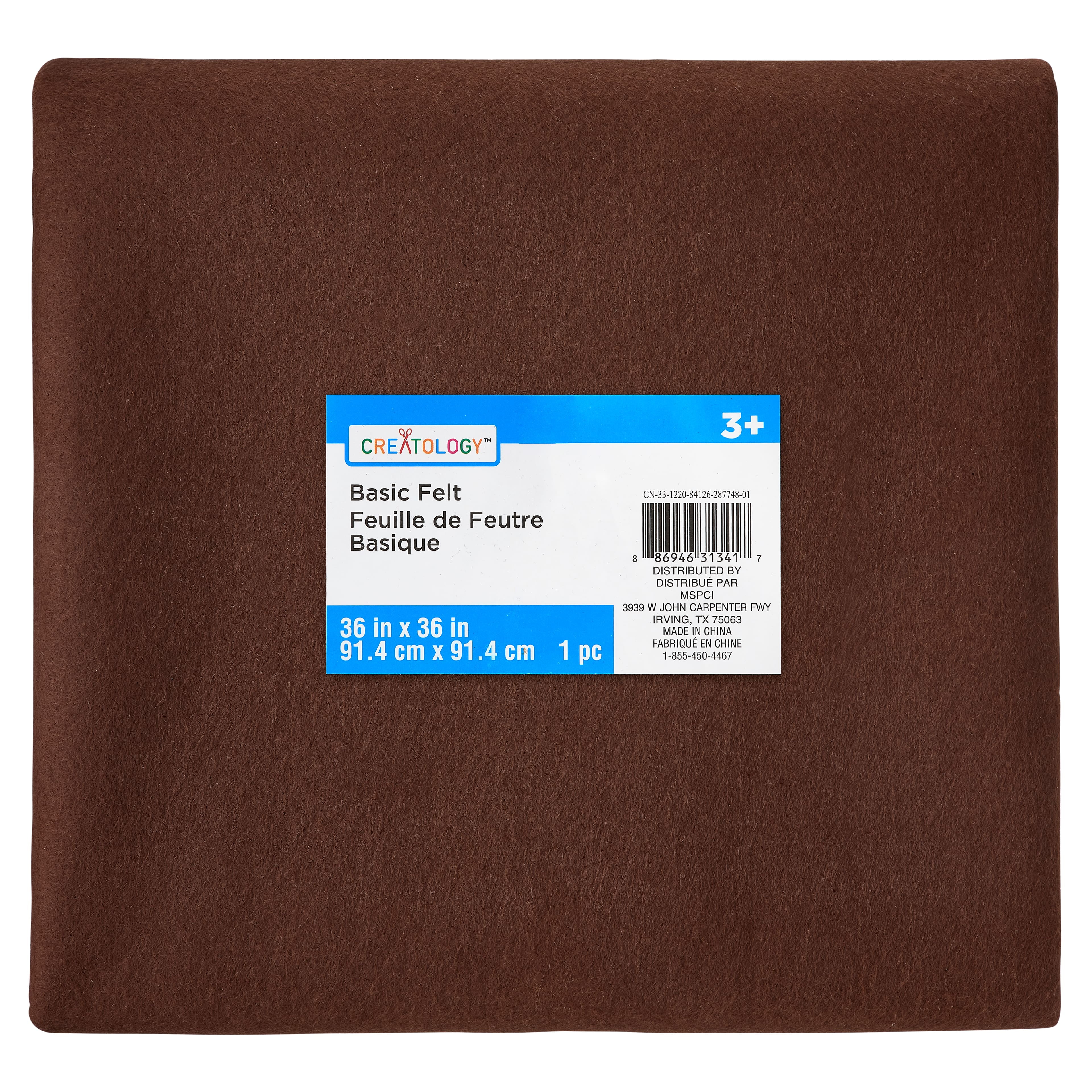 12 Pack 36" x 36" Basic Felt by Creatology™