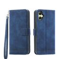 thumbnail image 1 of Funda Tipo Billetera para Samsung Galaxy A07 Carcasa Abatible con Porta Tarjetas, Bolsillo para Efectivo, Soporte Ajustable, Cierre Magnético y Correa de Muñeca Azul, 1 of 6