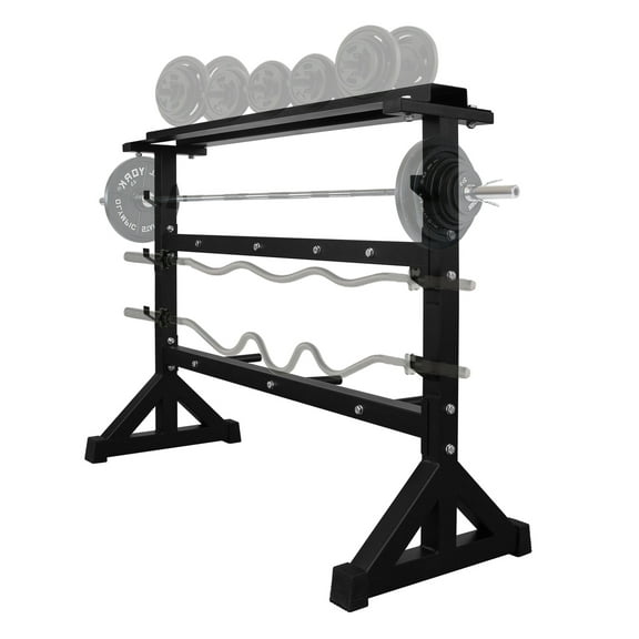 Dumbbell Rack Stand, Multifunctional Barbell Rack Weight Rack for Dumbbells, Heavy Duty Weight Storage Organizer Dumbbell Storage Stand Holder
