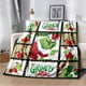 thumbnail image 4 of Manta de franela rectangular, manta de Navidad, manta usable de franela, manta de tiro única para sofá cama, regalos de navidad, 4 of 4