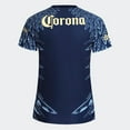 thumbnail image 2 of adidas Club America Women's Away Stadium Jersey 25/26 (US, Alpha, Medium, Regular, Regular, Blue), 2 of 5
