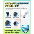 thumbnail image 4 of Casco de bicicleta VICTGOAL para niños pequeños, ligero, 3D, de 3 a 8 años, azul, 4 of 7